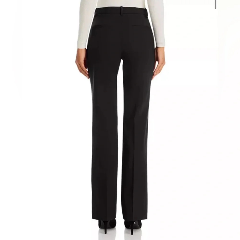 Theory Black Flare Women's Pants - Picture 3 of 7